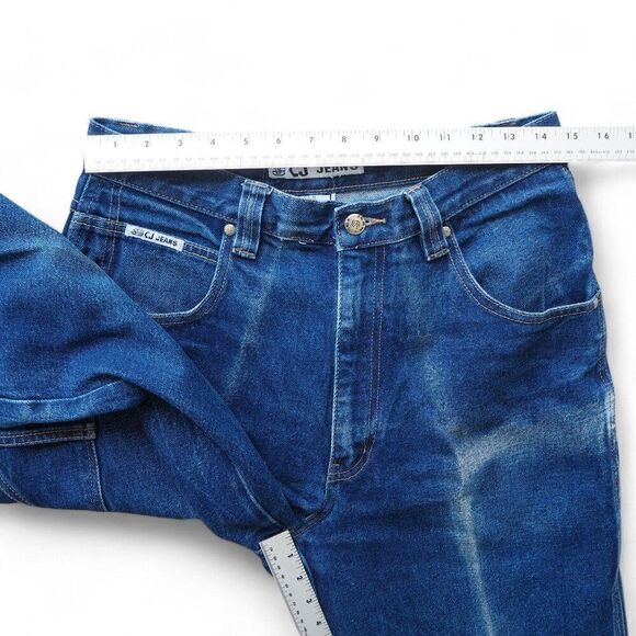 CJ Jeans Vintage 90s Y2K Medium Wash Distressed Carpenter Jeans Men's 32 x 32 - Picture 5 of 14